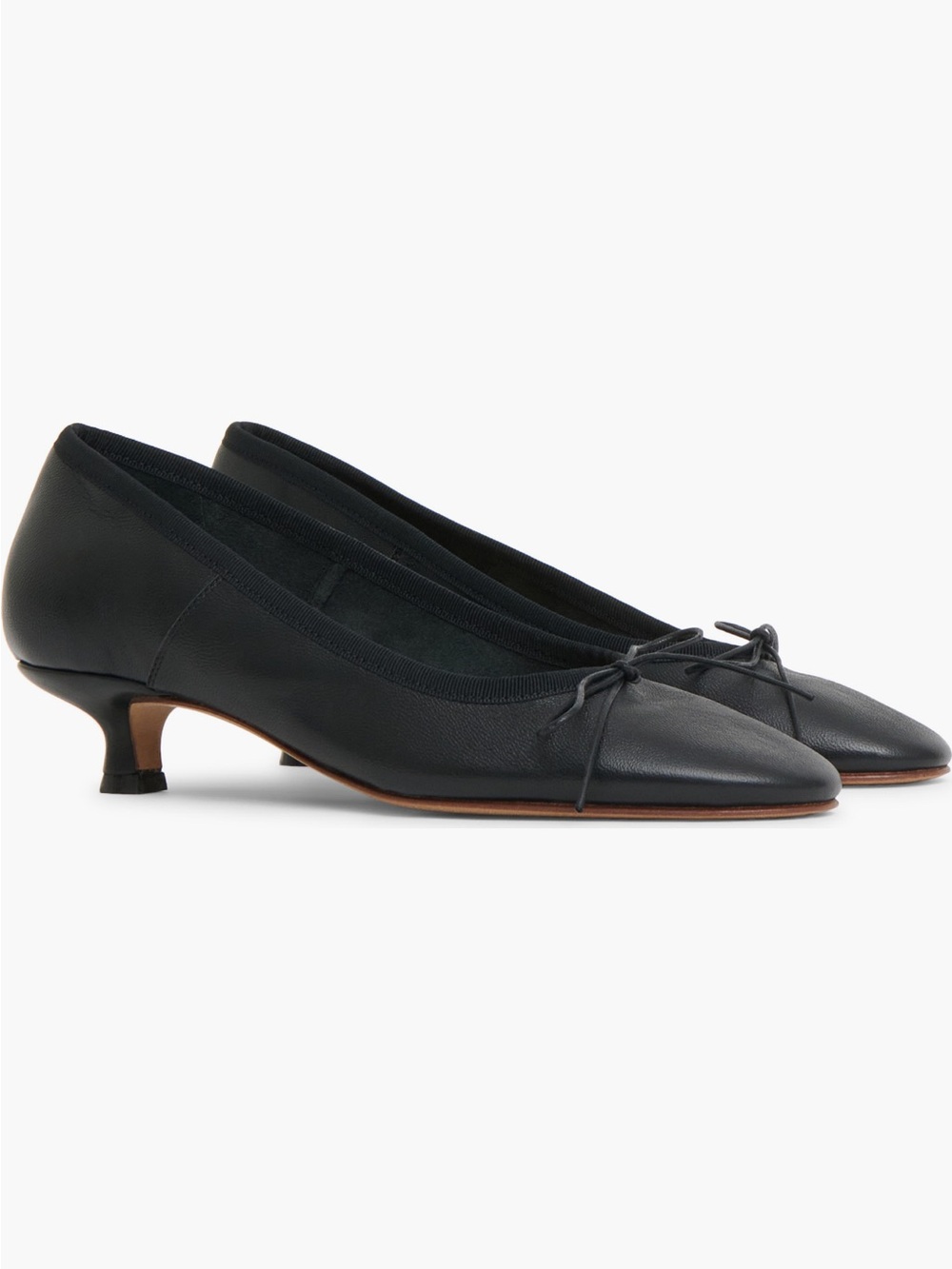 NEW Mansur Gavriel Ballerina Kitten Heel Pump